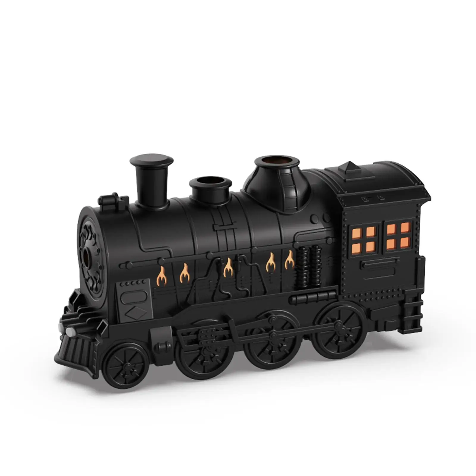 Retro Train Essential Oil Diffuser Humidifier ความจุ 300 มล. สําหรับห้องนั่งเล่น