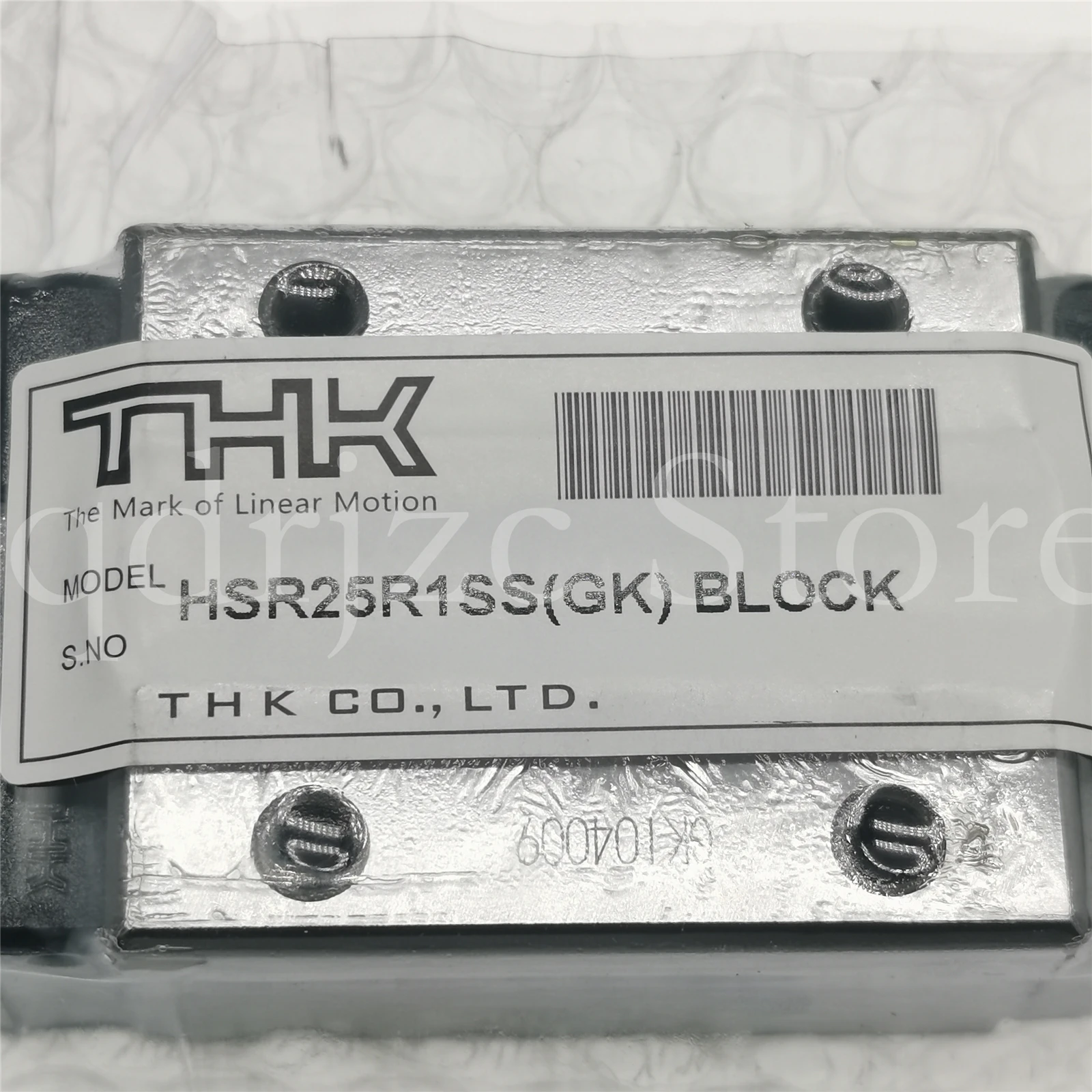 THK slider HSR25R1SS GK BLOCK linear motion guide bearings