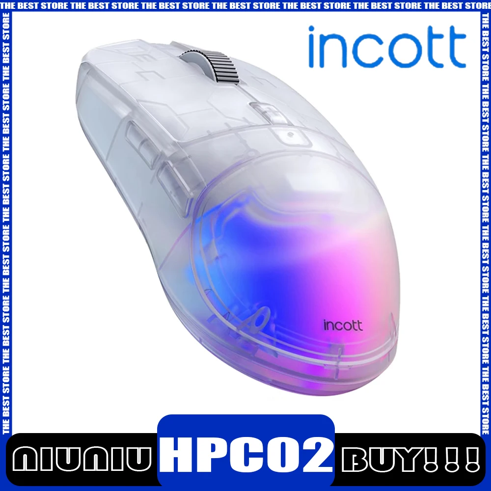 

Беспроводная мышь Ironcat Hpc02 Pro Paw3395, двойной режим, игровая мышь с возможностью горячей замены, RGB глушитель, эргономичные мыши, ПК, геймер, подарок