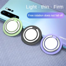 Universal Finger Ring Holder Stand Grip 360 Degree Rotating for Mobile Phone Car Magnetic Mount Phone Back Sticker Pad Bracket