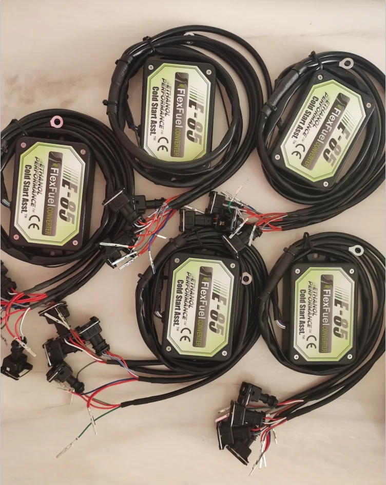 E85 conversion kit 4cyl with Cold Start Asst. biofuel e85, ethanol car, bioethanol converter with flex fuel conversion kits