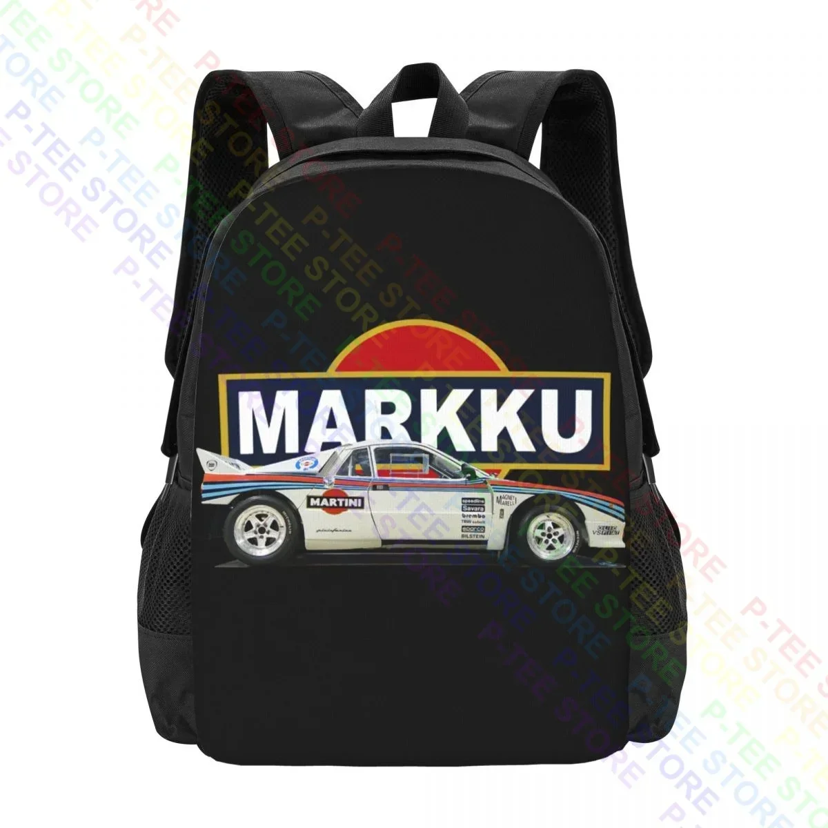 Lancia 037 Rally Car WrcBackpack Large Capacity Foldable Eco Friendly