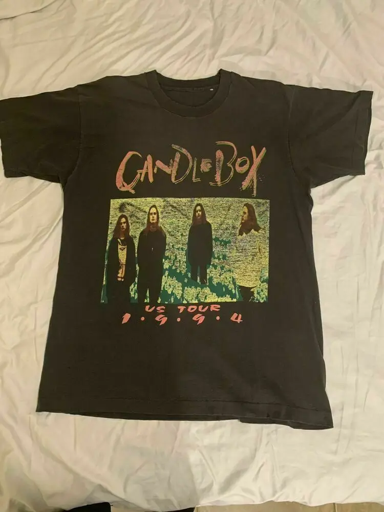 

Vintage Candlebox Us Tour 1994 Short Sleeve Black Men S-234XL T-Shirt