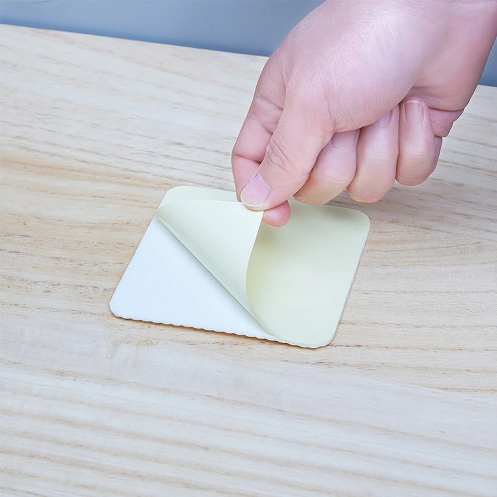 8Pcs Carpet Anti-Slip Patch Nonwovens Rug Stickers Area Rug Fixation Non-Slip Corner Grippers Carpet Anti-Slip Patch