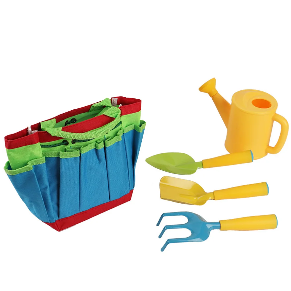 Set di attrezzi da giardinaggio Mini pala in ferro Guanto Giocattoli per bambini Strumento portatile H Scavo Trapianto di terreno Piantare Kit giardiniere di piante grasse