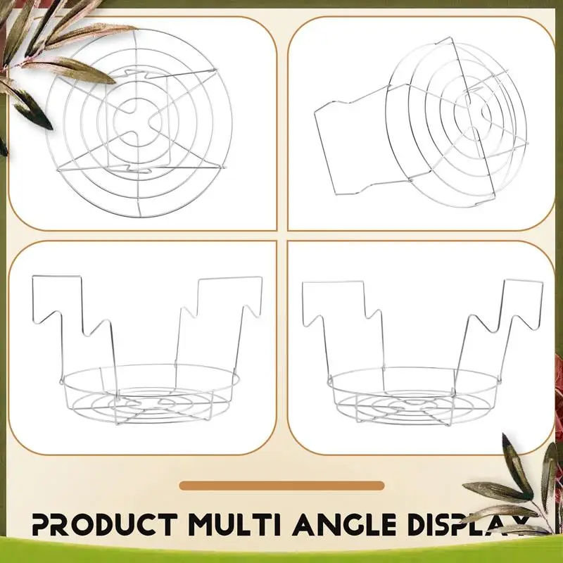 

Надежная стойка для консервных банок, стойка для консервных банок, стойка для пароварки для консервирования или консервирования под давлением в водяной баннере, подходит для видов банок