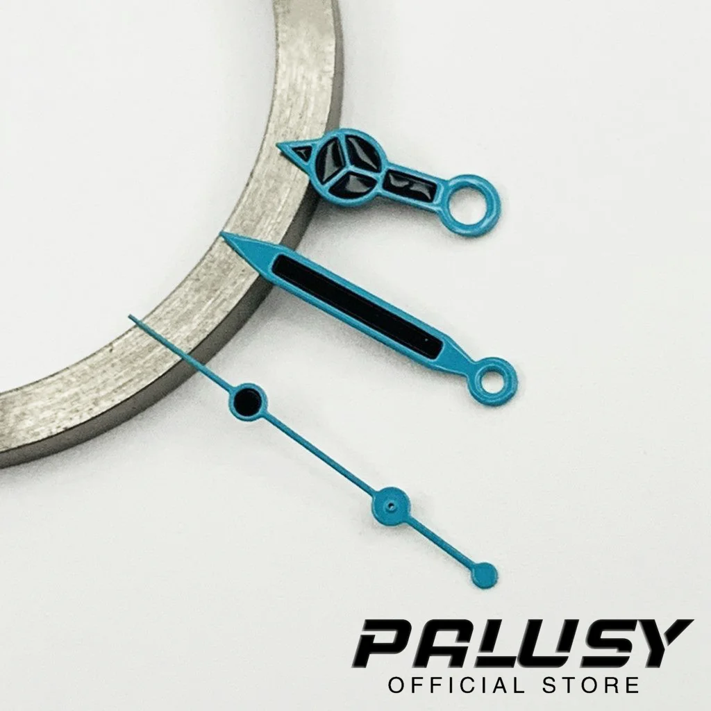 เข็มนาฬิกา NH35สีส้มสีน้ำเงินสีเขียวสีดำเหมาะสำหรับตัวชี้ NH35/NH36/4R/7S