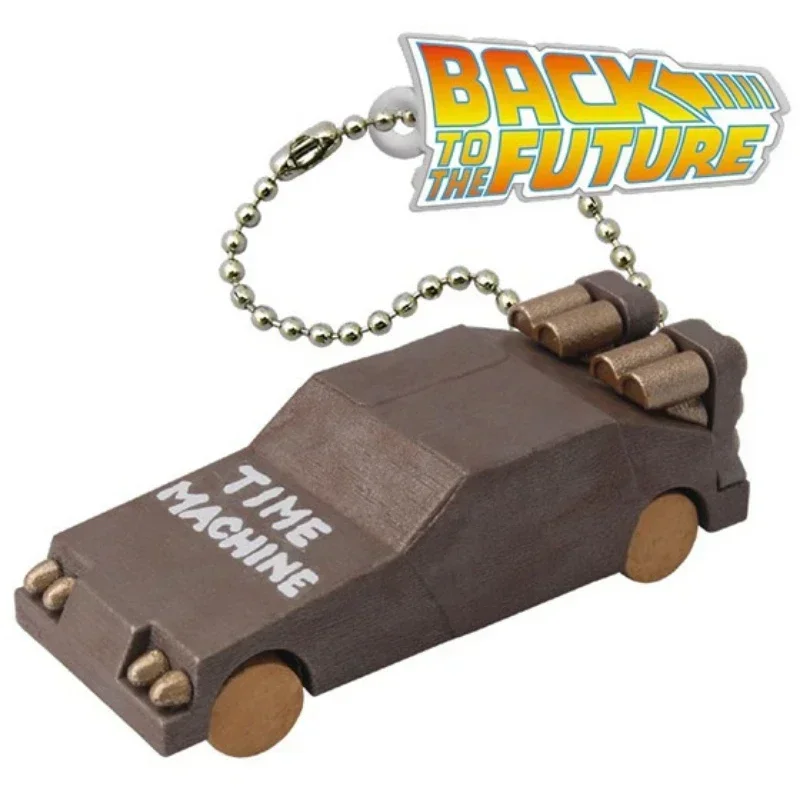 TOMY Gashapon Toy Miniature BACK TO THE FUTURE Movie Props Figures Model Toy Pendant Collectible Ornaments Kids Gifts