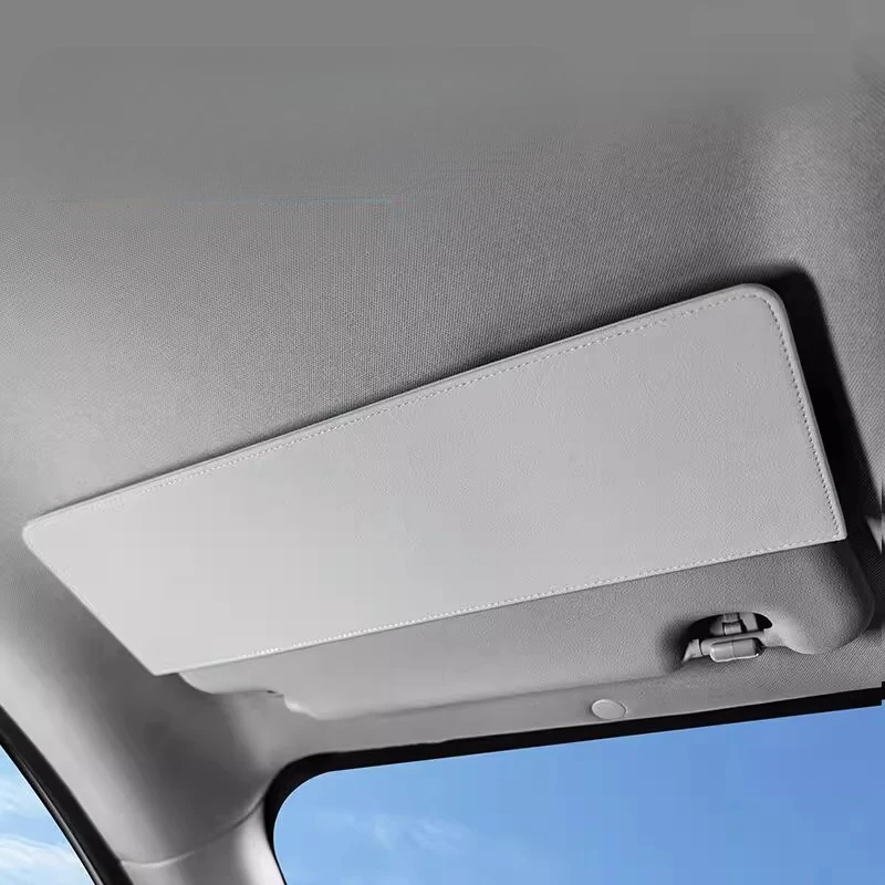 Suede Visor Extension Plate Shading Sun Artifact Car Interior Supplies Modified Car Accessories Vehicle Sunshades