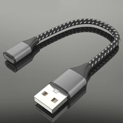 USB C Extension Cable Type C Female to USB 2.0 Male Extender Converter Data Transfer Adapter for Phone Laptop