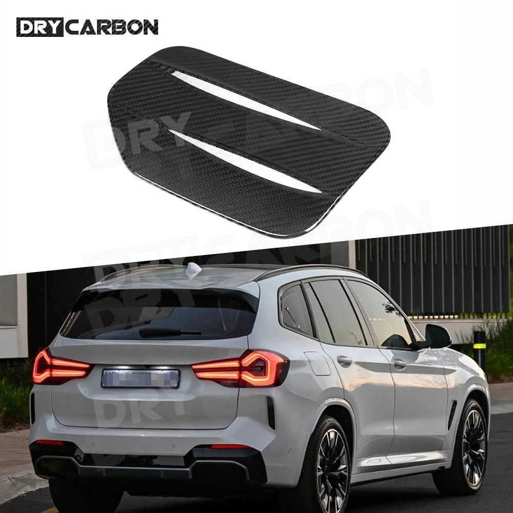 

Carbon Fiber Outside Oil Filler Fuel Tank Cap Cover Trim For BMW iX3 G08i 2022 Oil Fuel Tank Trim Car Styling Accessories FRP