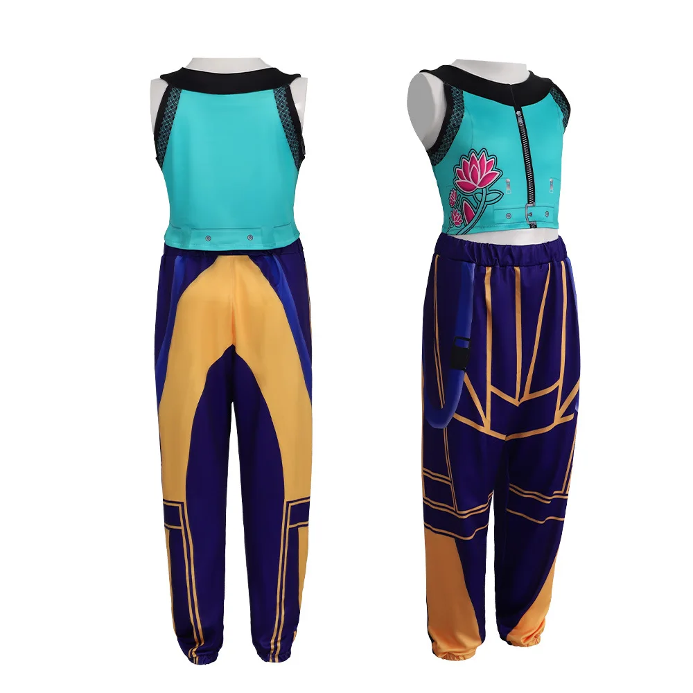 أزياء هنتركس KPop شيطان الصيادين ميرا زوي رومي التأثيرية للأطفال والرضع فستان حفلات أعياد الميلاد زي الرسوم المتحركة أزياء الهالوين #3