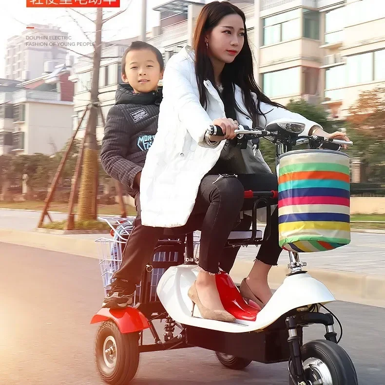 Foldable Electric Tricycle Dual-purpose Elderly Scooter