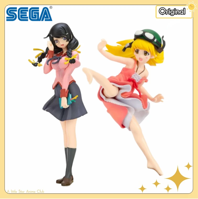 Figura Adicional SEGA Bakemonogatari Hanekawa Tsubasa/Oshino Shinobu Vol.2 Juguetes y Adornos