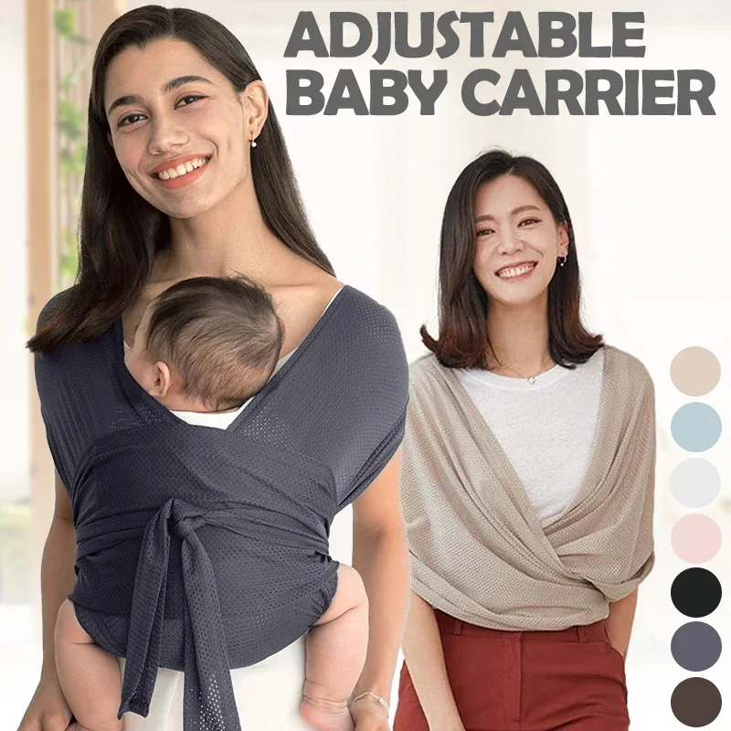 

Baby's Easy To Go Out Multi-functional Front Hugging Shoulder Strap Back Towel Newborn Baby X-shaped Shoulder Strap
