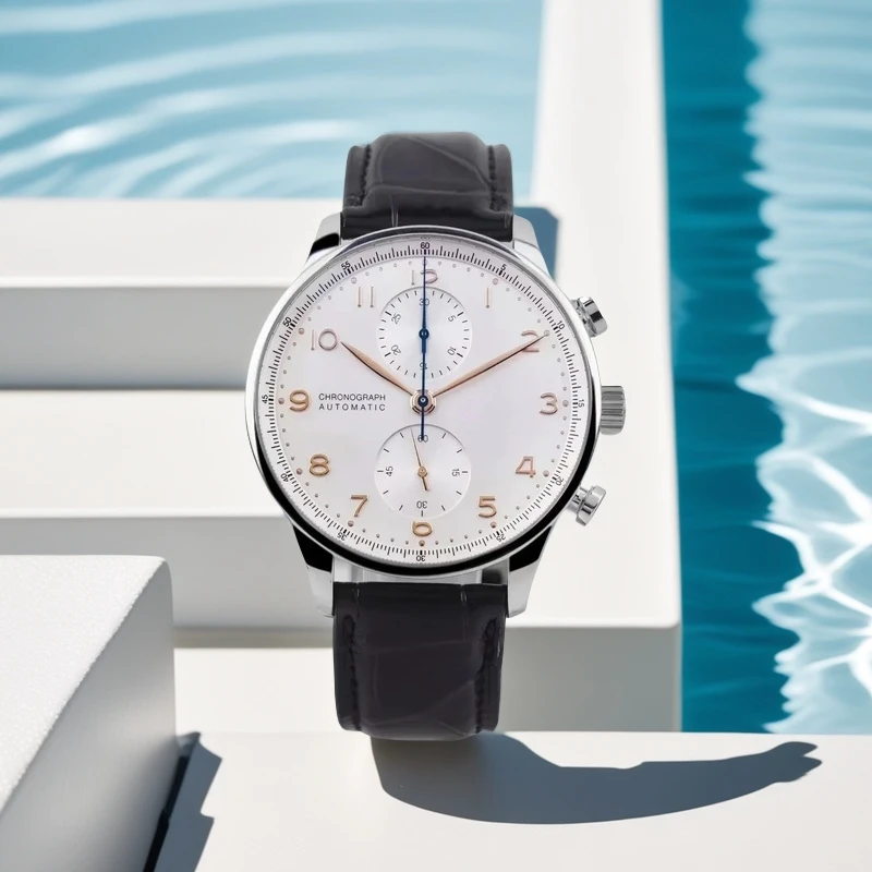 Dames herenhorloges Grape Chronograph Series Automatische mechanische horloges Multifunctioneel