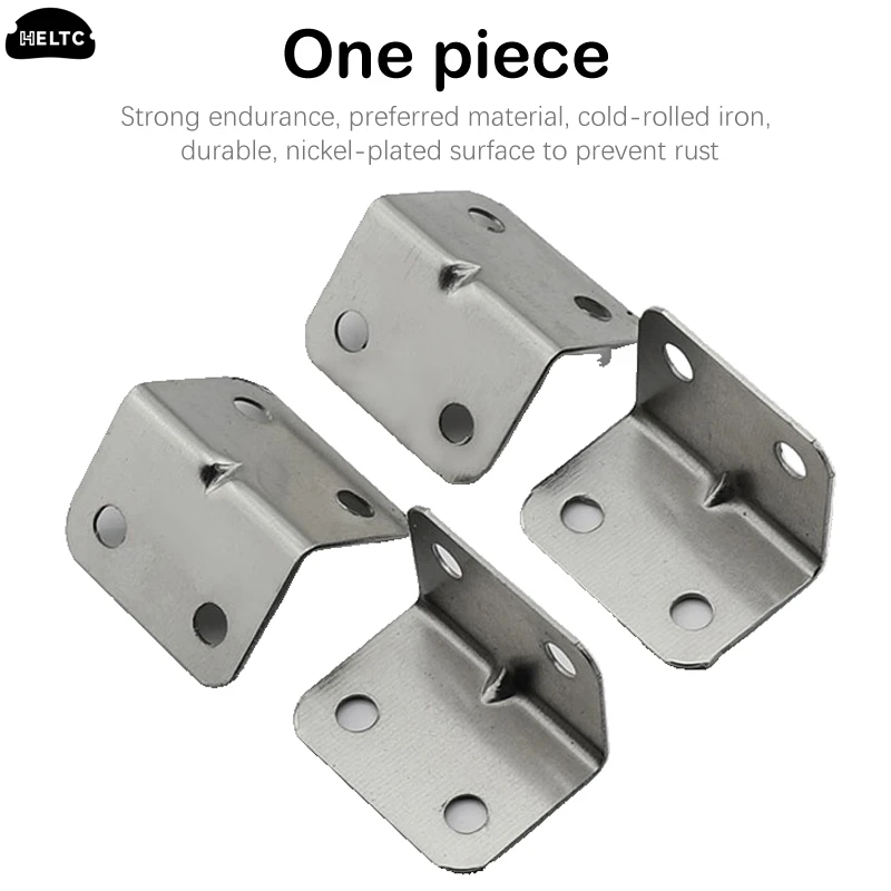 Suporte Triangular de Aço Inoxidável Espessado, 90 Graus Fixo, Ângulo Reto, Móveis Partição, Acessórios Conector Hardware, 10Pcs