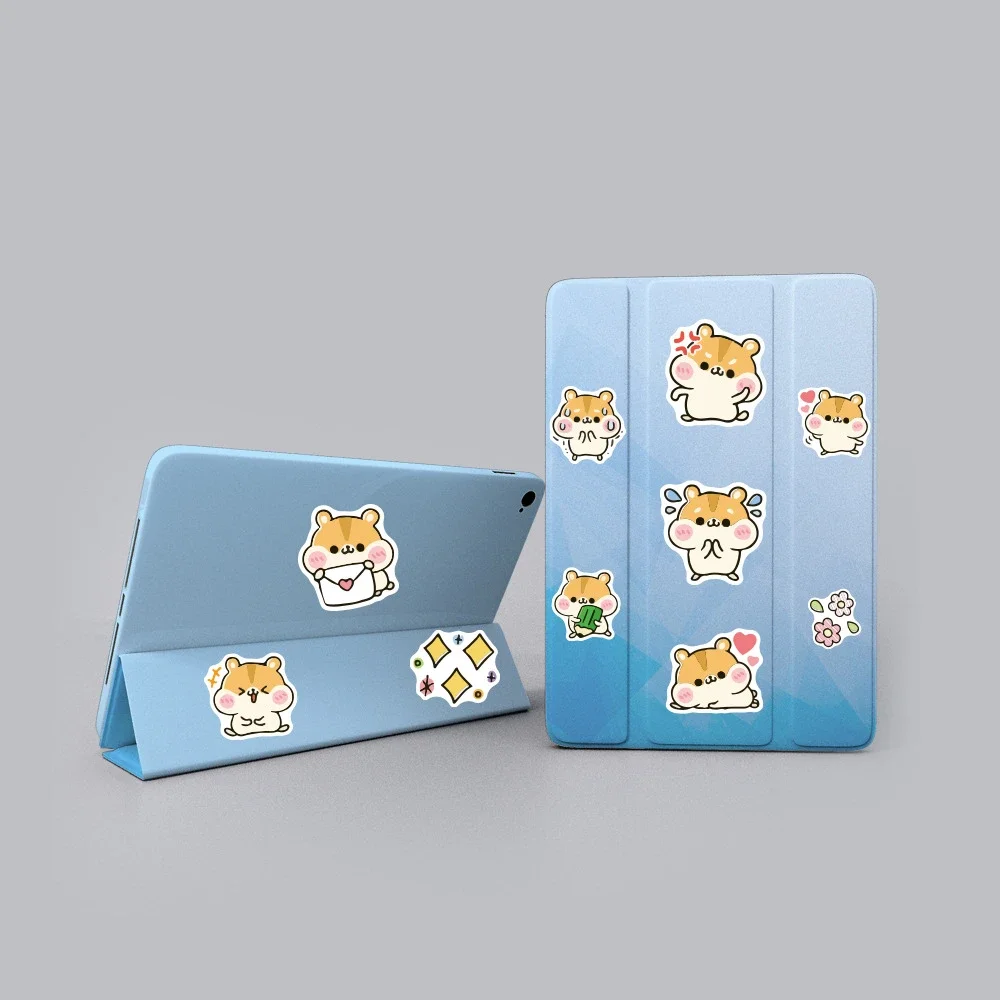 50PCS Cute Hamster Cartoon Pet Expression Graffiti Sticker Computer DIY Notebook Skateboard Cup Suitcase Notebook