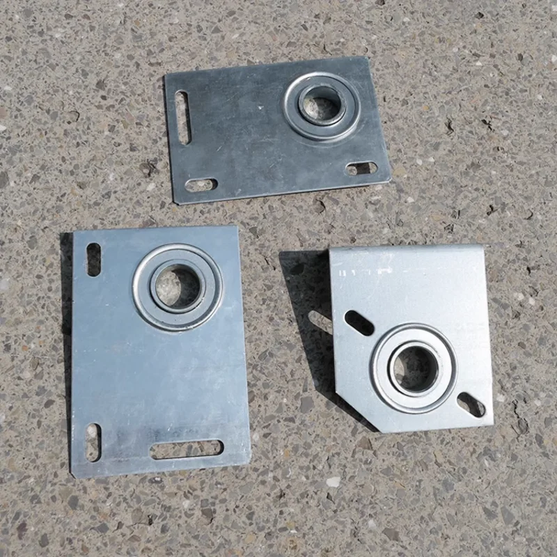 Flap garage door bearing bracket side panel bracket Rolling shutter door steel plate bearing bracket Garage door accessories