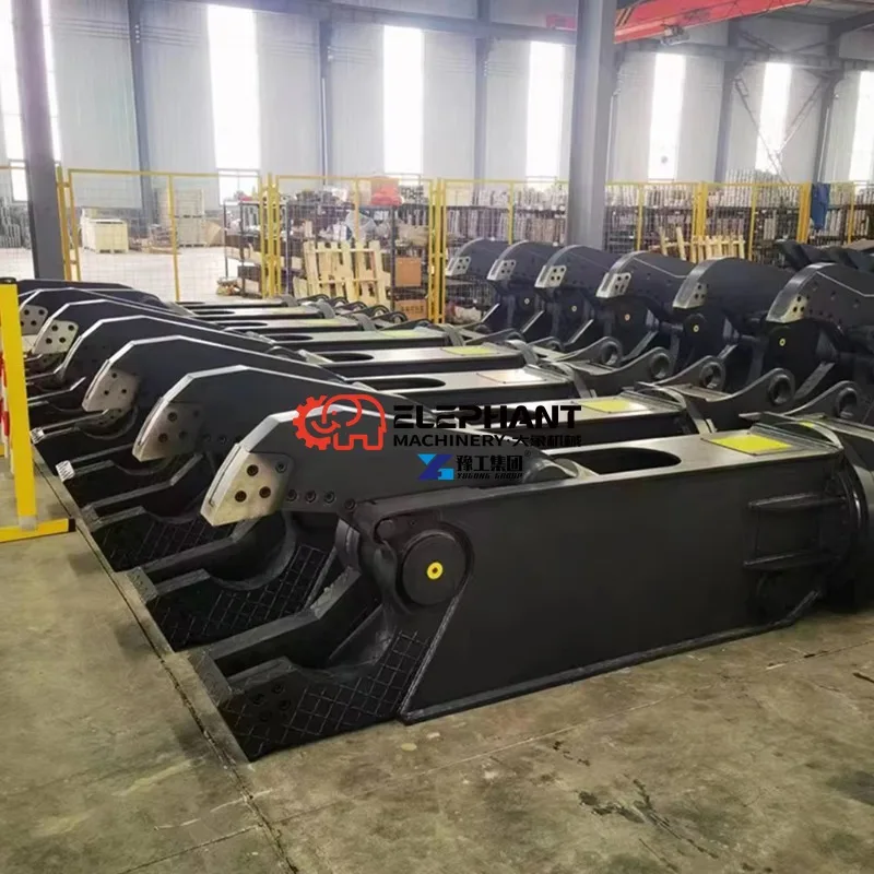 Dual Type Hydraulic Shears, Excavator Mounted Attachment and Hand Held Hydraulic Cutting Equipment for Demolition