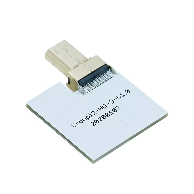 CrowPi2 Micro HDMI-compatible Adapter V1.0 Connect Raspberry Pi 4B and Crowpi2 Transmit Audio and Video Signals For CrowPi 2