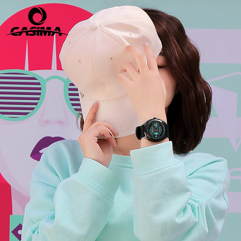 CASIMA 2149 Fashion Men's Watches Waterproof Creative Design Waterproof 50m Silicone Strap Quartz Watch For Men