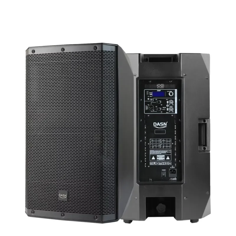 For Dsn SCA12DC 12 Inch 500W RMS DSP Active Full Range Speaker Plastic Outdoor DJ Stage Home Theater Professional Amplifier