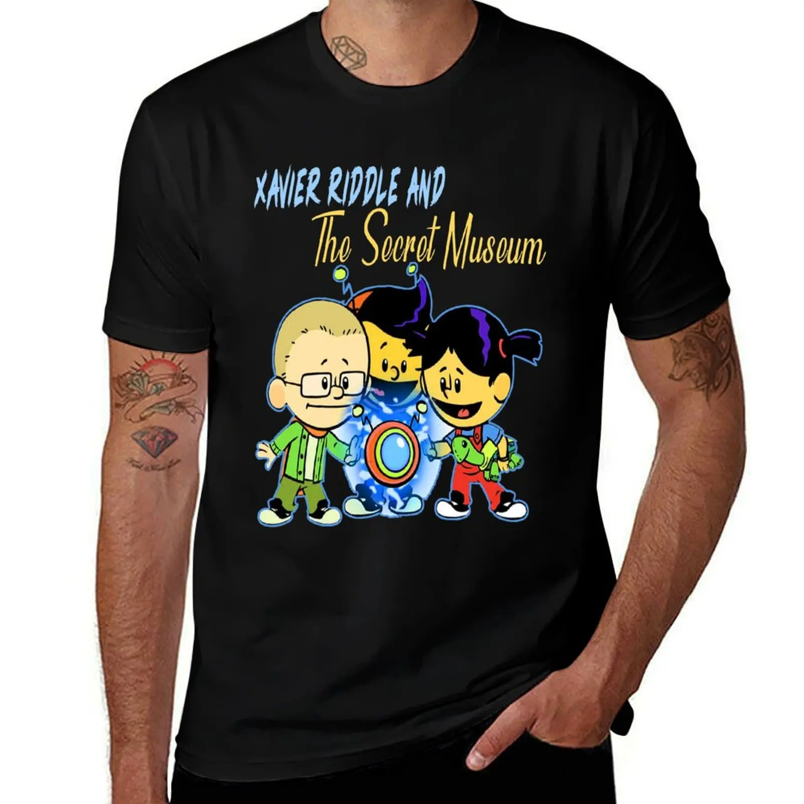 

man rudolph and i heavy cotton Secret i parks shirt am am costume Riddle characters Museum the rosa t wilma T-Shirt Xavier