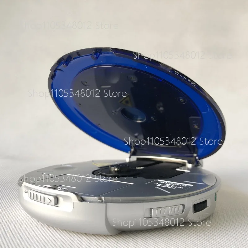 Portable CD Player Walkman Bass Boost System High Quality Music Shockproof MP3 Format Discs LCD Display