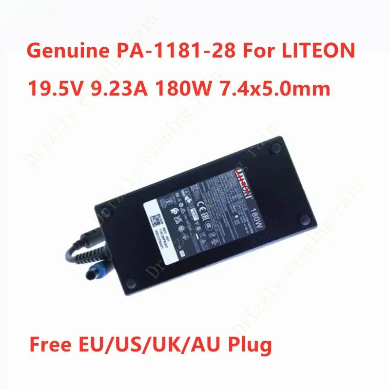 Genuine for LiteOn PA-1181-28 19.5v 9.23a 180W 7.4x5.0mm AC adapter for laptop power supply charger