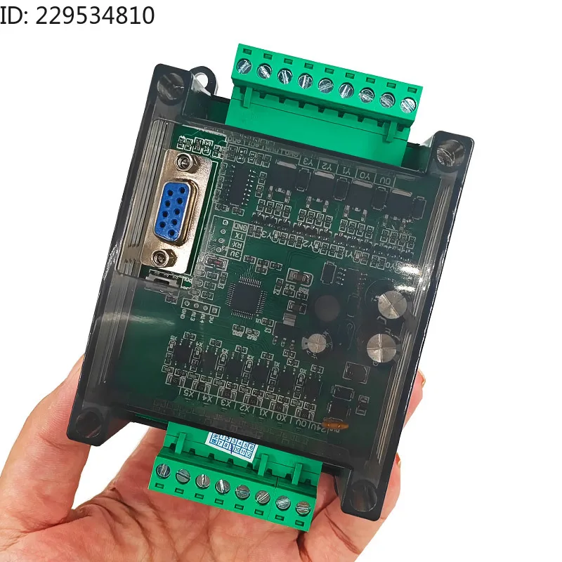 1 Pc FX2N-10MT 10MR  Industrial Control Board Programmable Logical DC Transistor Module Relay Logic