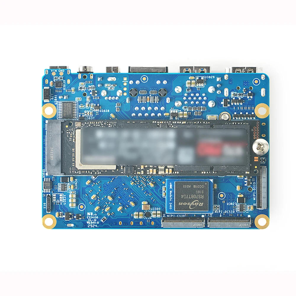 Imagem -04 - Placas de Desenvolvimento de Potência Aberta Nanopi m6 64bits Ram Lpddr5 Nas de Luz Gigabit Ethernet Nativo Decod 8k Mini Sbc Rockchip Rk3588s Nanopi m6