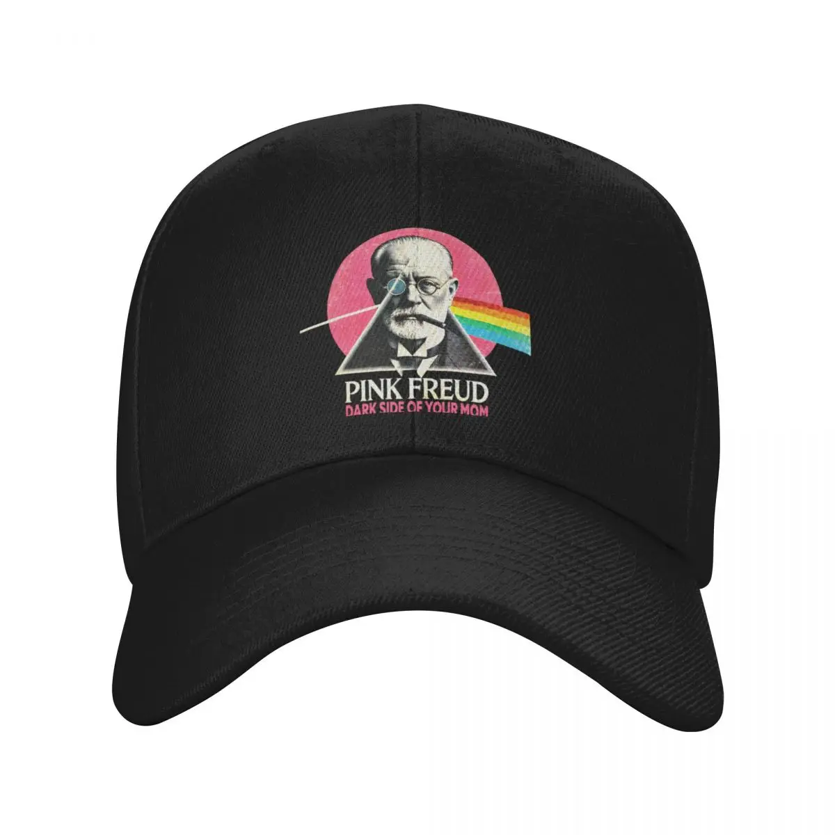 Pink Freud - Dark Side of Your Mom Baseball Cap New In The Hat |-F-| foam party Hat fun hats Women's Hats For The Sun Men's