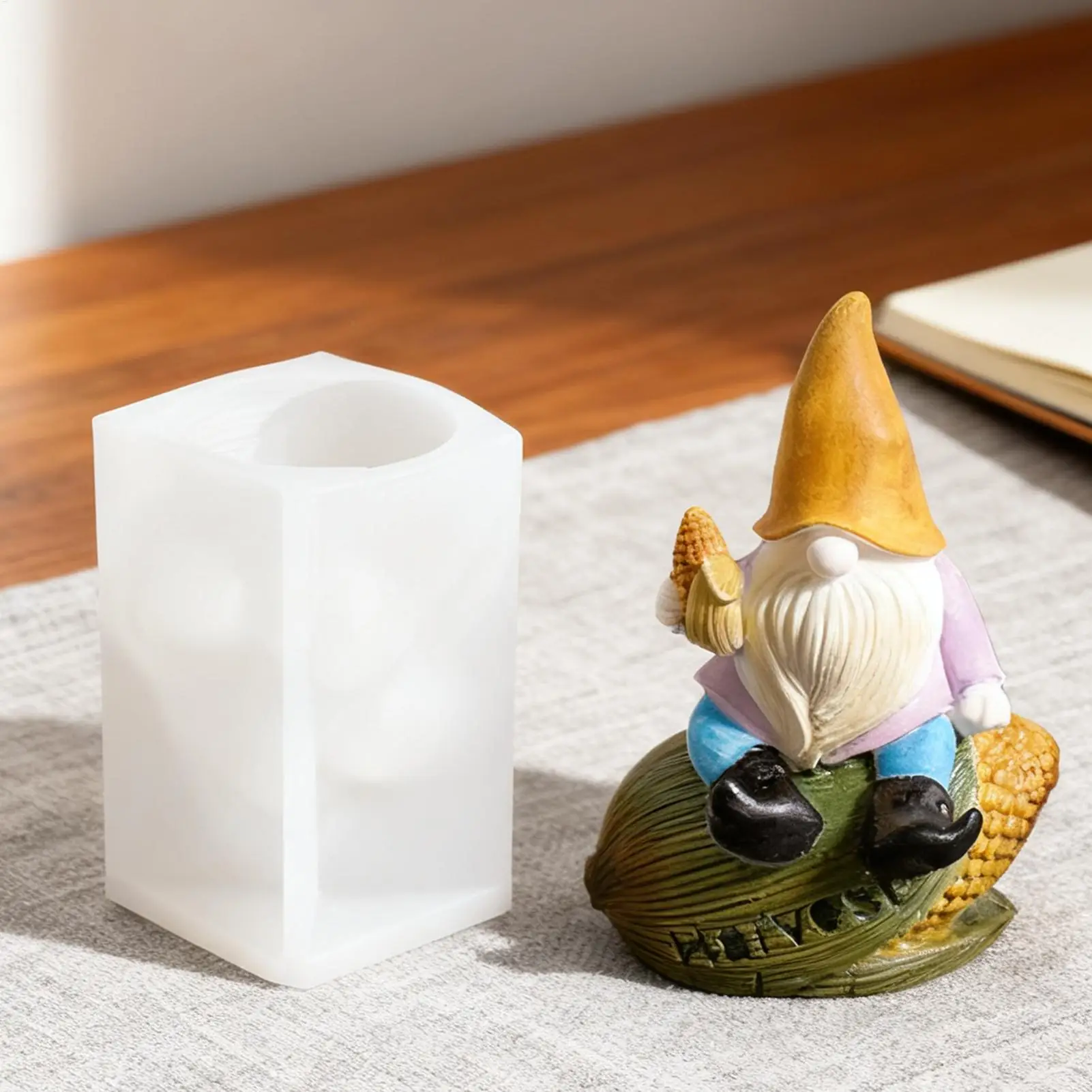 

Christmas Molds 3D Dwarf Mould Fall Elements Gnome Mold With Fall Elements For Holiday Table Centerpiece Fall Winter