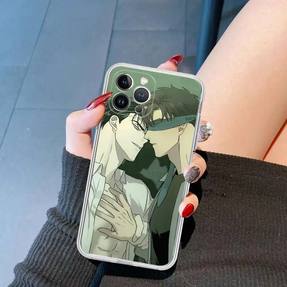 Under the green light Jin Cheongwoo Phone Case Silicone Soft for iphone 15 14 13 12 11 Pro Mini XS MAX 8 7 6 Plus X XS XR Cover