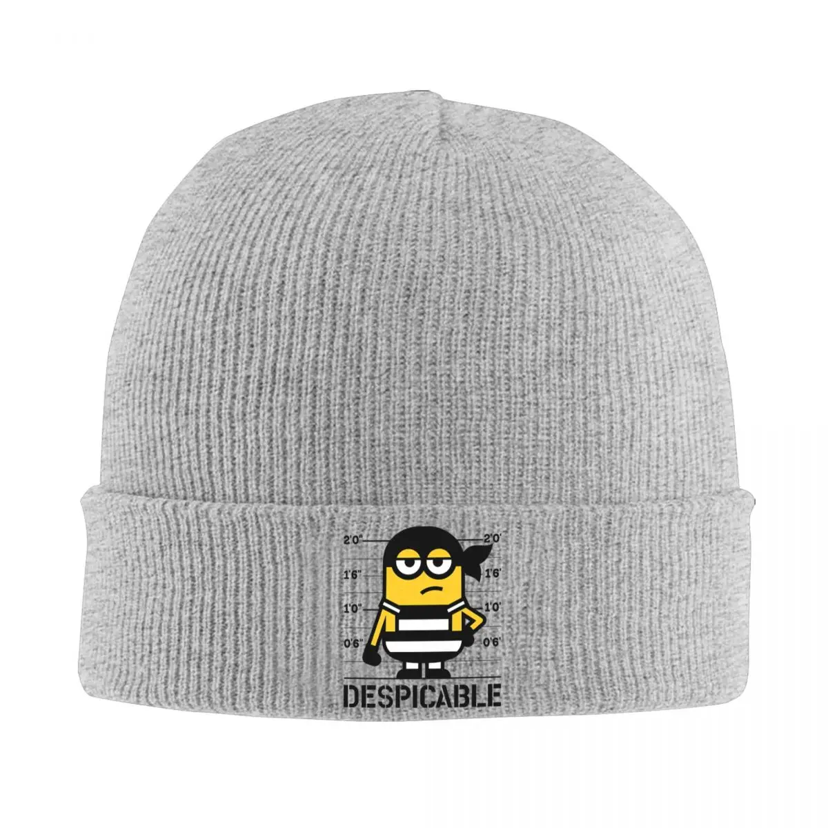 Despicable Me Fashion Hats Amazing Thin Hat Bonnet Hipster Skullies Beanies Caps Men Women's Earmuffs