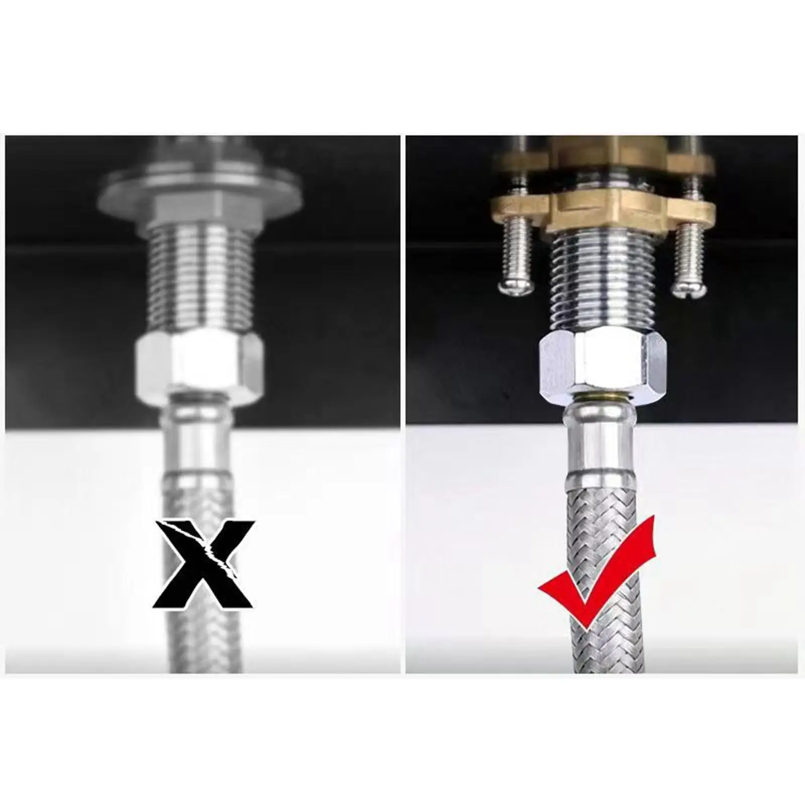 Sink Faucet Fastener Tool Fixing Parts Faucet Repair Accessories for Kitchen