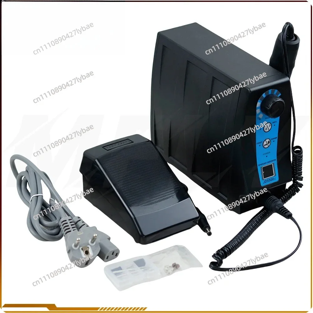 120W Electric Carving Polishing Machine for Nail Drill Pedicure Manicure Milling Manual Electric Tool Grinder 35000RPM