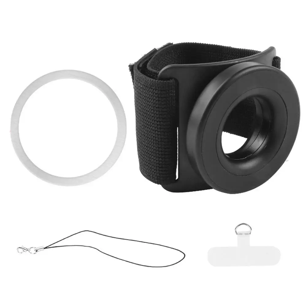 Wrist Strap Magnetic Phone Holder Universal Suitable For Navigation And Sports Easy To Disassemble With Anti Loss Rope