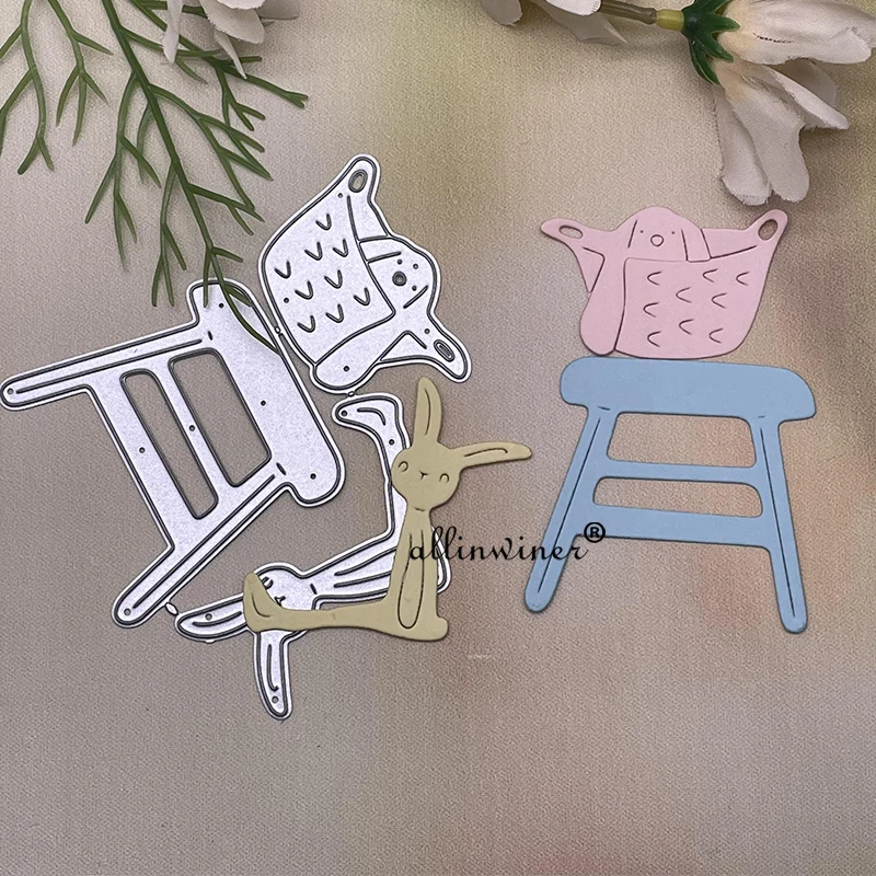Stool Rabbit Decora…