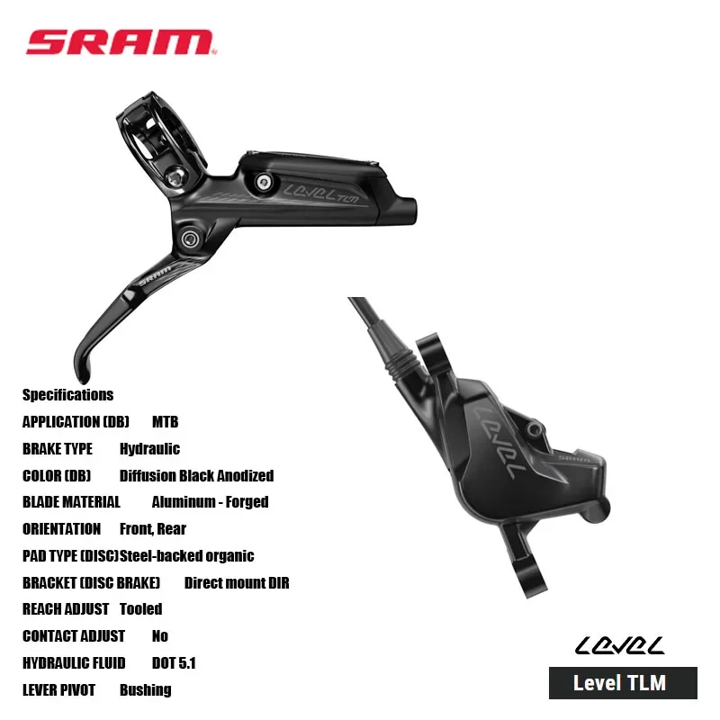 

SRAM Level TLM HYDRAULIC BRAKE FRONT AND REAR BRAKE A modern XC brake MTB & Road bicycle acesssories cycling