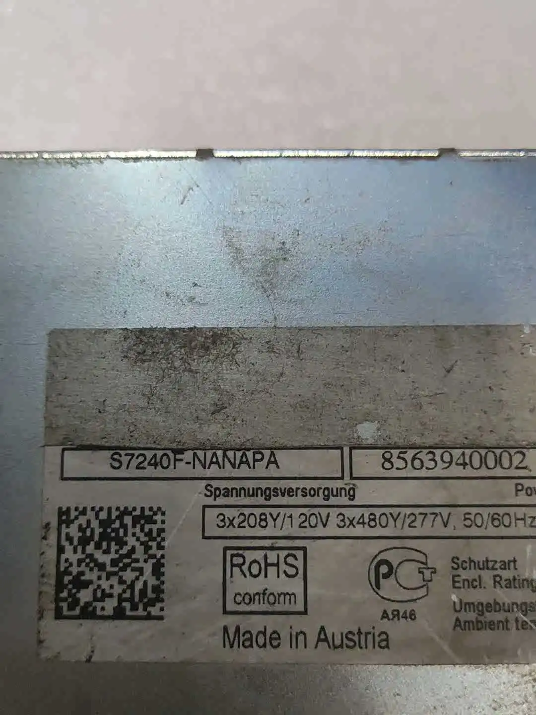 Servo Drive S7240F-NANAPA para Kollmorgen