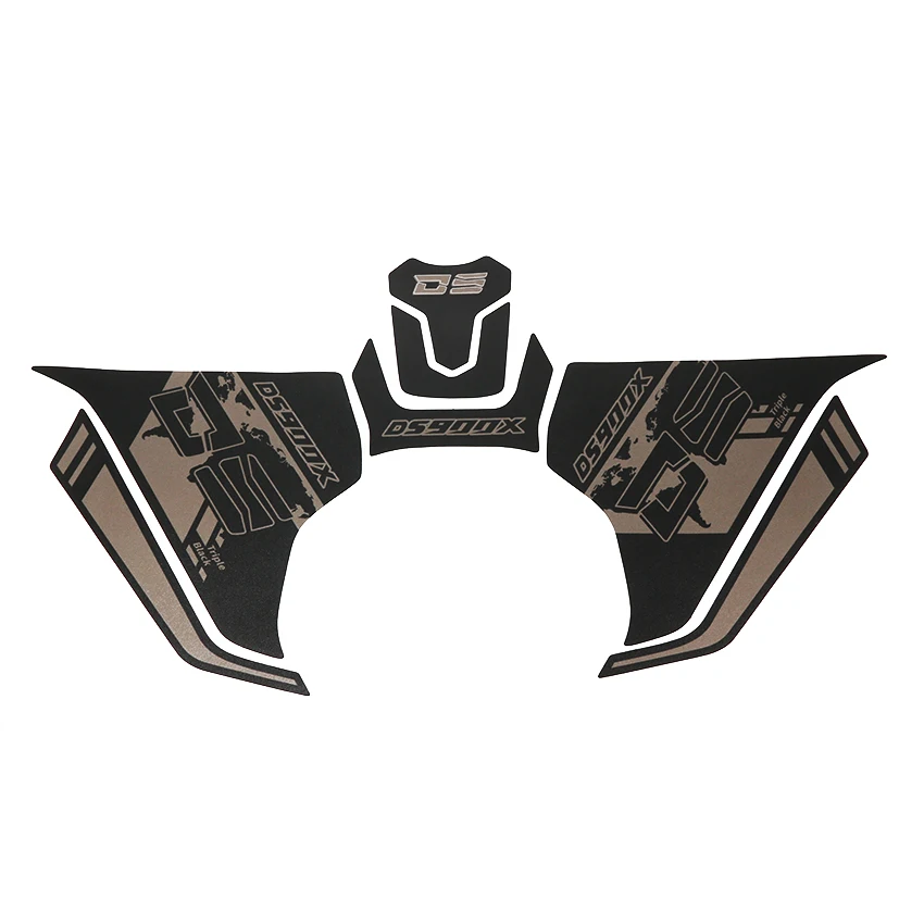 Für VOGE DS900X 2024-2025 DS900X Rutschfester Aufkleber Seitentankpad Motorrad-Tankpad – Detail 14