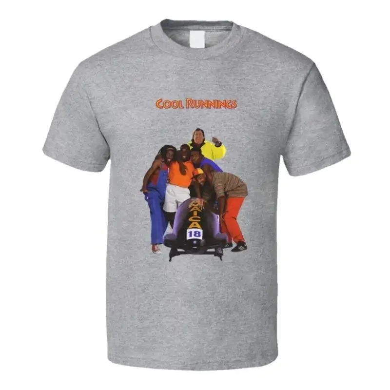 Cool Runnings John Candy Bobsled Jamaica Retro Movie T Shirt