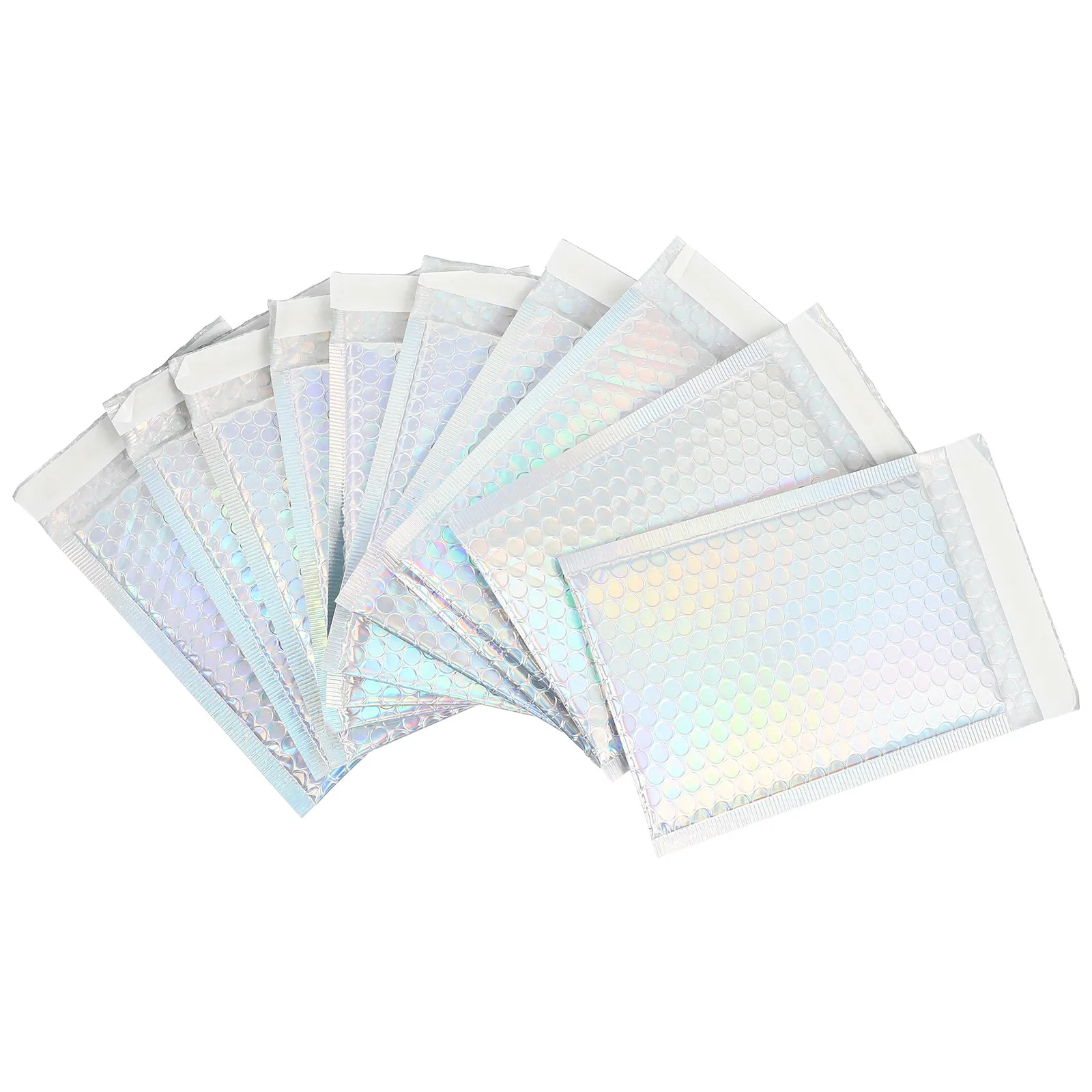 

20Pcs Colorful Bubble Mailers Waterproof Padded Envelopes Strong Adhesive Mailing Bags Protective Packaging