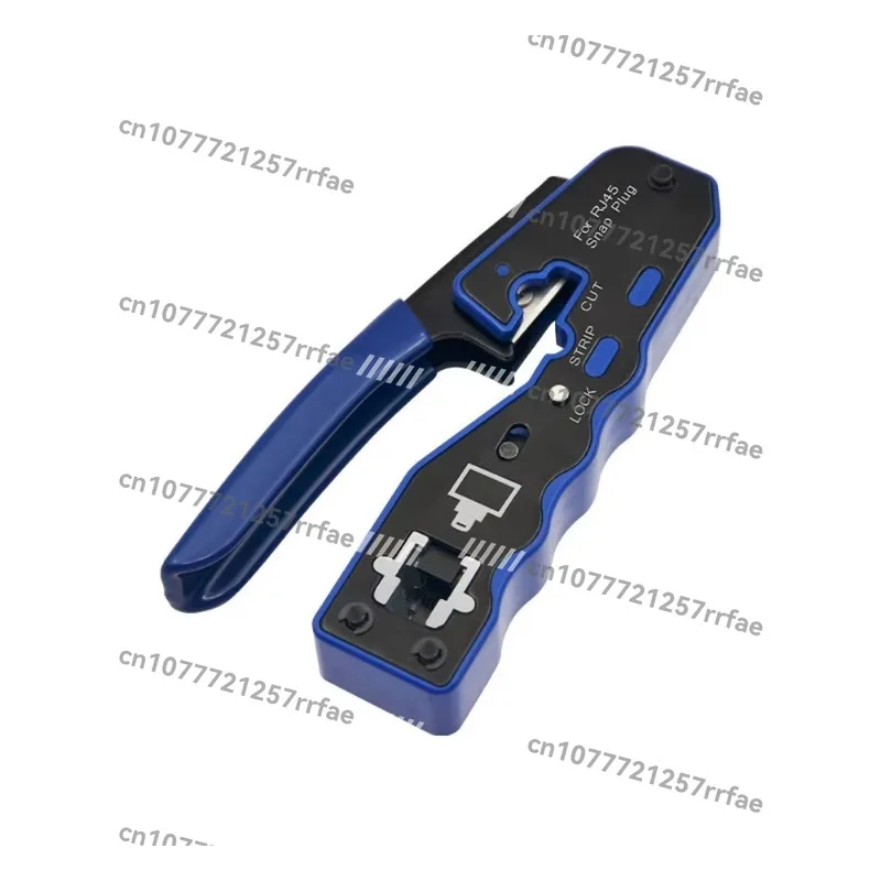 

Многофункциональный набор для обжима кабелей: профессиональный сетевой инструмент, обжимной инструмент для разъемов RJ45 8P, стриппер