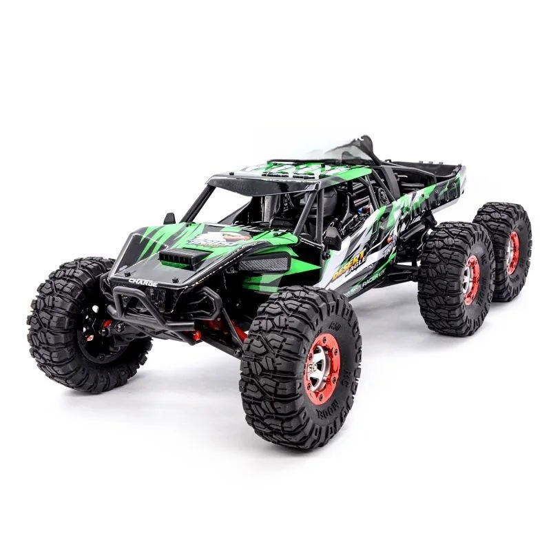 Feiyue Fy06 Fy-06 1:12 Rc Car 2.4ghz 6wd 60km/Hrc Off-Road Desert Truck Rtr Led Lights Metal Shock Absorber Vs Fy03 144001 Gifts