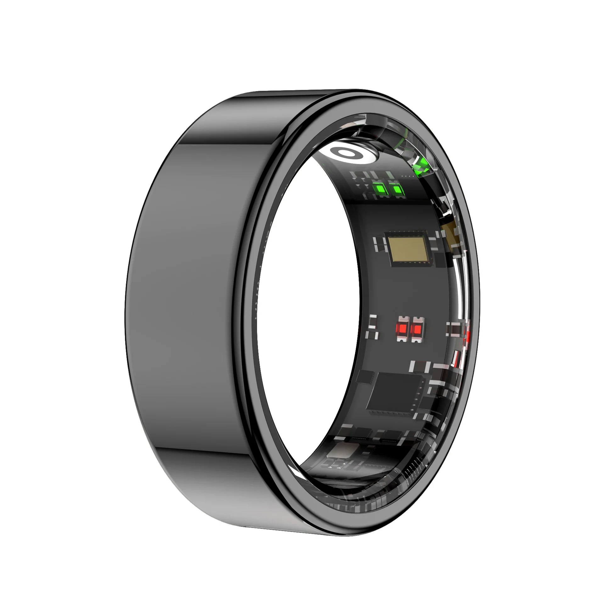 Smart Ring Men Women Display Screen Gesture Swipe Video Smartring Waterproof Heart Rate Sleep Monitor Qring for Android IOS
