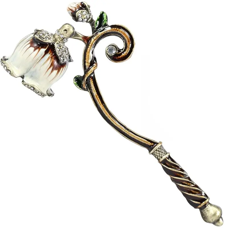 

AEE6-Ретро-гаситель для свечей, инструменты для ароматических свечей, товары для дома, цветной эмалированный колпак для свечи