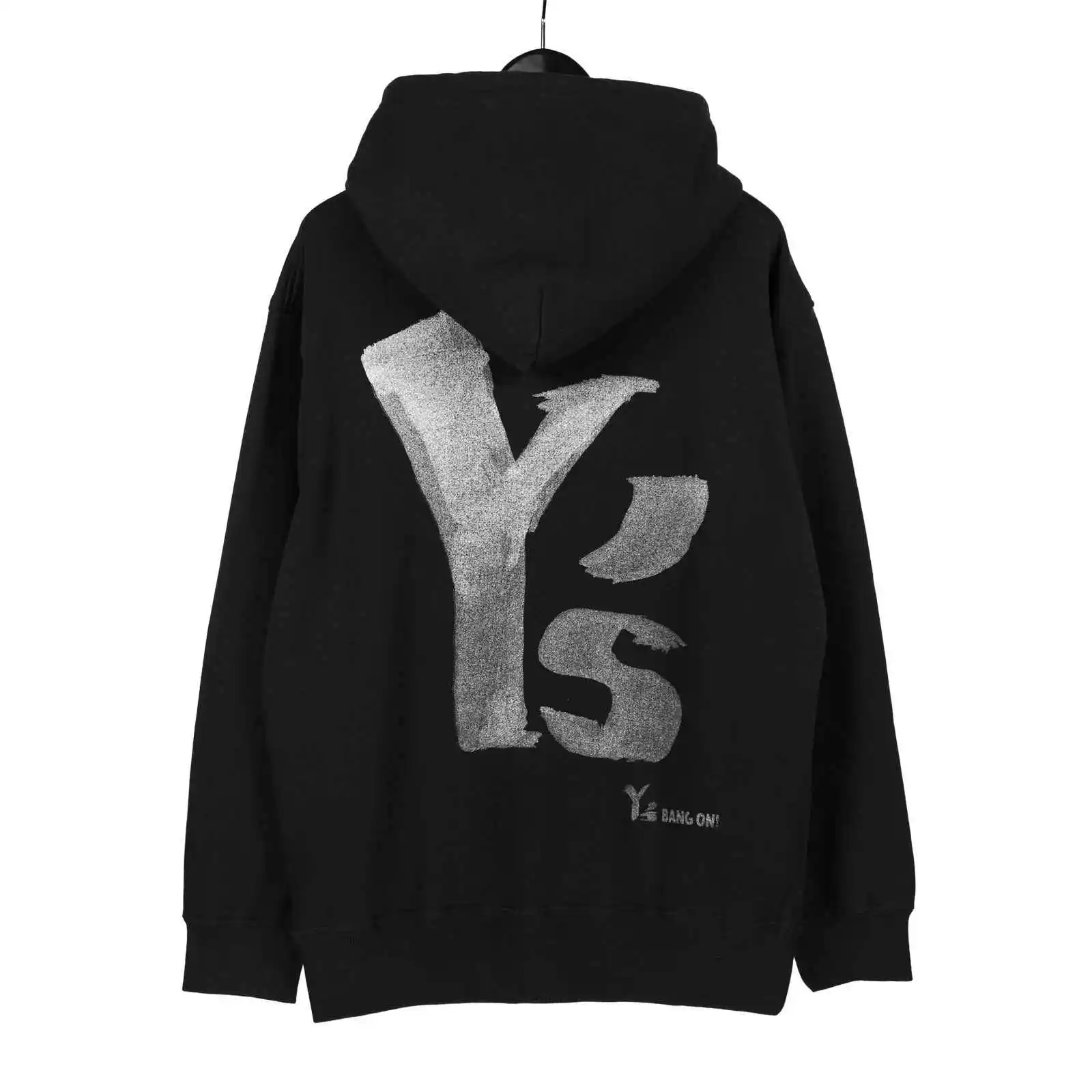 

TOP-YAMAMOTO black hooded sweatshirt is simple, fashionable, trendy, versatile, casual, loose, comfortable, soft and breathable